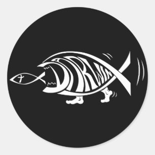 Win winnen in Darwin (door sethness@deviantart) Ronde Sticker