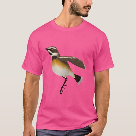 Winchat Bird retro T-shirt (Voorkant)