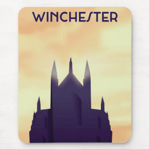 Winchester Cathedral reisposter posterprint Muismat