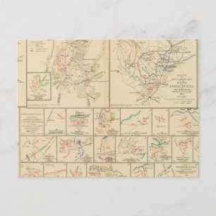 Winchester, Cedar run, Port Republic, Va Briefkaart