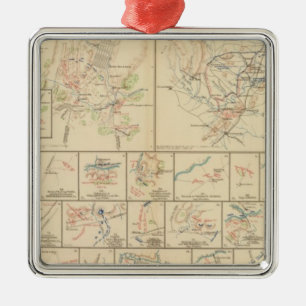 Winchester, Cedar run, Port Republic, Va Metalen Ornament