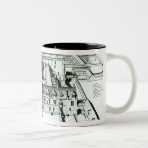 Winchester College Tweekleurige Koffiemok