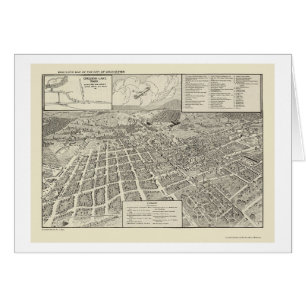 Winchester, VA Panorama Map - 1926