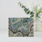Wind - Abstract Briefkaart (Staand voorkant)