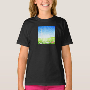 Wind Boerderij Girls T-Shirt