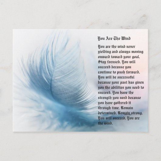 Wind Briefkaart (Voorkant)