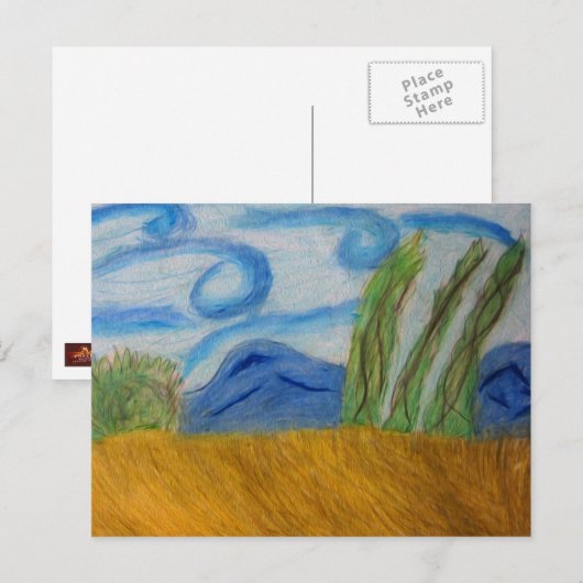 Wind Briefkaart (Voorkant / Achterkant)