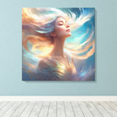 Wind Canvas Afdruk (Insitu (Houten vloer))