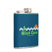 Wind Cave National Park Retro Heupfles (Rechts)