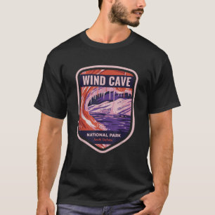 Wind Cave South Dakota US National Park Gi T-shirt