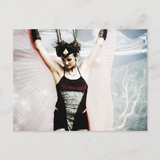 Wind Dancer Stiltwalker Briefkaart (Voorkant)