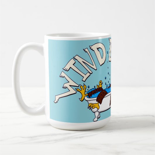 Wind Down Eagle Koffiemok (Links)