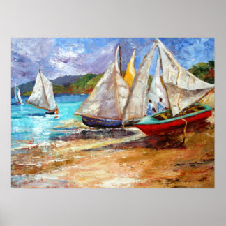 Wind en gebed poster