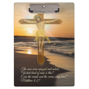 Wind en golven Obey Him Klembord