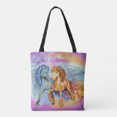 Wind en vlam, Pegasus en Unicorn Draagtas (Achterkant)