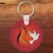 Wind en vuur sleutelhanger (Voorkant)