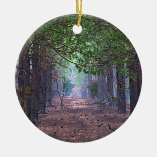 Wind in de Pines Ornament (Voorkant)