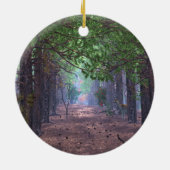 Wind in de Pines Ornament (Achterkant)