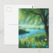 Wind in de Willow Briefkaart (Voorkant / Achterkant)