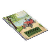 Wind in the Willows notebook Notitieboek (Rechterzijde)