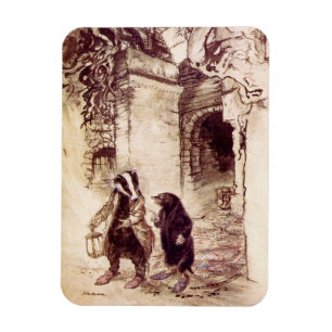 Wind in Willows Fridge Magnet Magneet