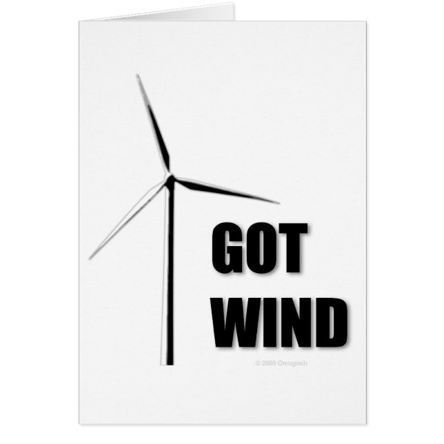 Wind - kaart (Voorkant)