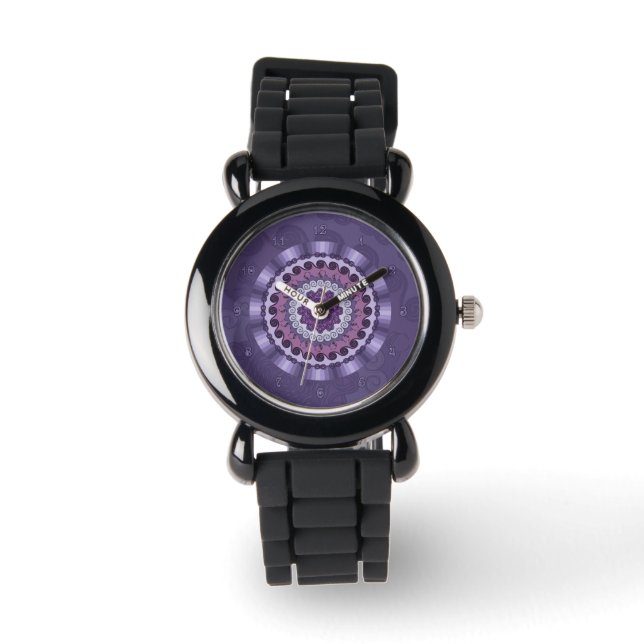 Wind Mandala Horloge (Voorkant)