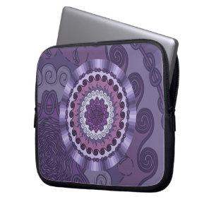 Wind Mandala Laptophoes Laptop Sleeve