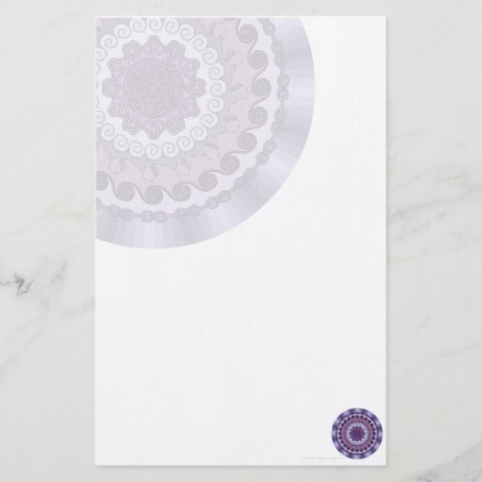 Wind Mandala Stationery Briefpapier (Voorkant)