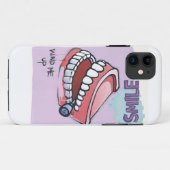 Wind me op gebabbel tanden speelgoed Case-Mate iPhone case (Achterkant (horizontaal))