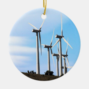 Wind Power Mojave Tehachapi Wind Boerderij Keramisch Ornament