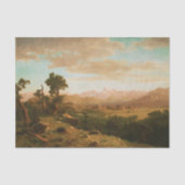 Wind River Country - Albert Bierstadt Tissuepapier (Voorkant)