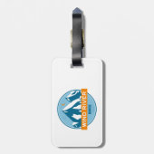 Wind River Mountain Range Bagagelabel (Achterkant verticaal)