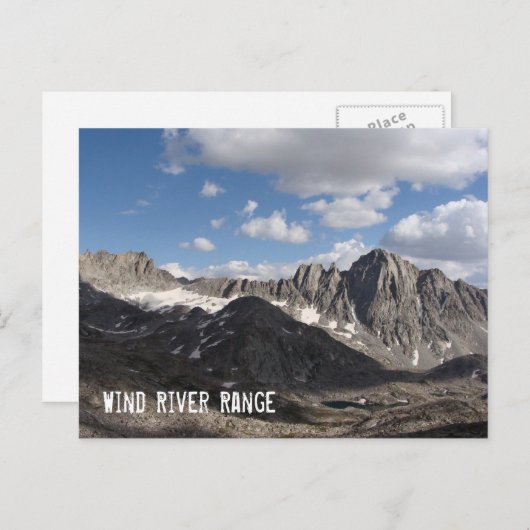 Wind River Range Briefkaart (Voorkant / Achterkant)