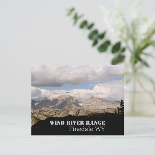 Wind River Range Briefkaart (Staand voorkant)