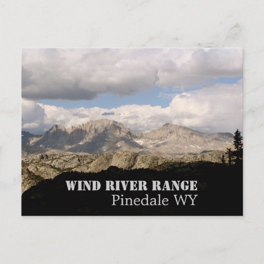 Wind River Range Briefkaart (Voorkant)