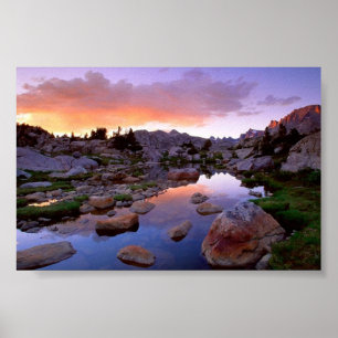 Wind River Range, Wyoming Poster