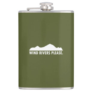 Wind Rivers alsjeblieft Heupfles