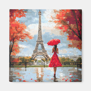 Wind Romance Paris Chic Walk Magneet