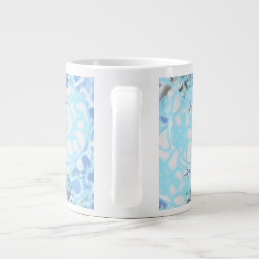 Wind Sinterklaas sok Extra Grote Beker (Achterkant)