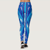 Wind Spirit Blue Leggings (Achterkant)