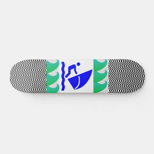 WIND SURFER SKATEBOARD DECK (Horizontaal)