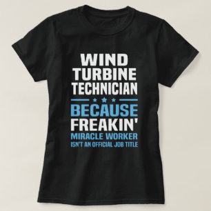 Wind Turbine-technicus T-shirt