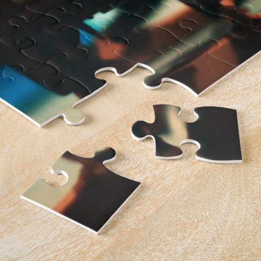 Wind-Up Train Set Old  Speelgoed Carriage Puzzle Legpuzzel (Zijkant)