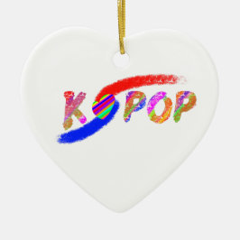 Wind van K-pop Keramisch Ornament