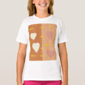 Wind van Love Girls Basic T-Shirt (Voorkant)