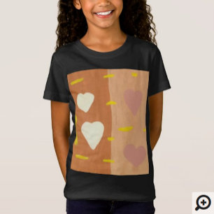 Wind van Love Girls Fine Jersey T-Shirt
