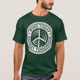 WIND VANDAAG ENERGY TOMORROW ART 3 T-SHIRT