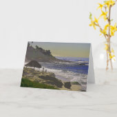 Windansea-Wenskaart Kaart (Gele Bloem)