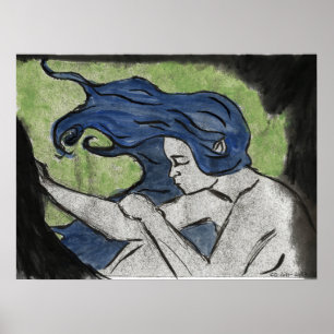 Windbeschilderd Poster